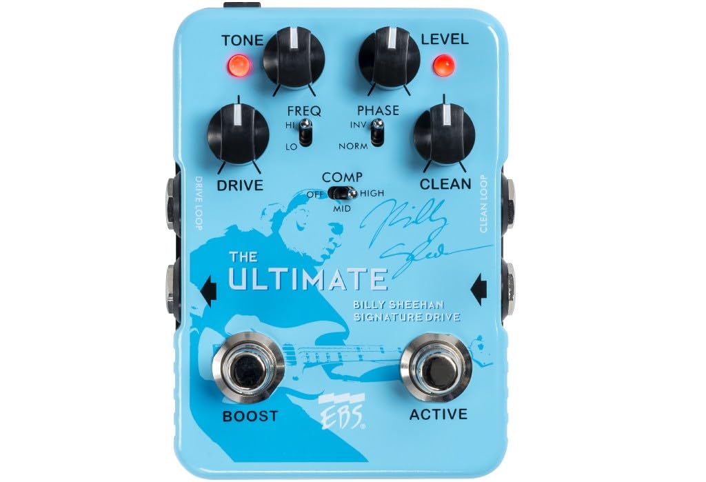 EBS Billy Sheehan Signature Drive ULTIMATE Billy Sheehan Signature Drive Blue