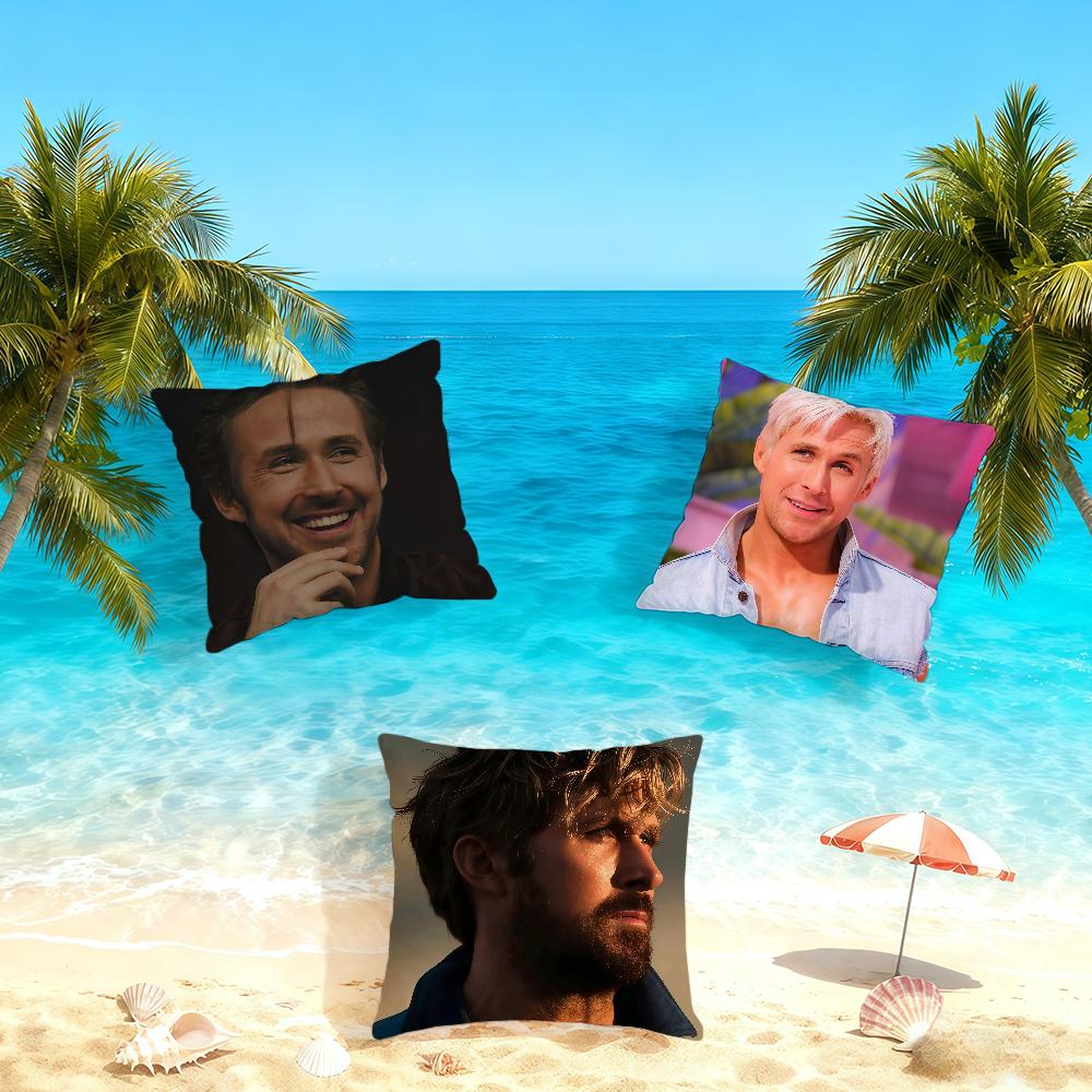 Наволочка с Райаном Гослингом для дома и офиса Удобная Нордическая простота Хит На молнии Наволочка