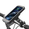 Waterproof Retractable Bike Phone Holder with Wireless & USB Charging