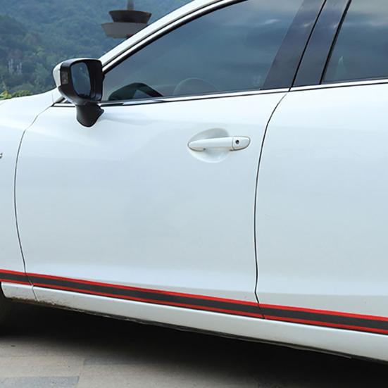 Накладки на пороги автомобиля, самоклеящаяся защита от столкновений, гибкий автомобильный бампер, край двери, защитная наклейка, Стайлинг автомобиля