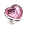 Pink Kunzite Gemstone 925 Sterling Silver Jewelry Ring Size 8
