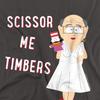 South Park Унисекс футболка для взрослых Scissor Me Timbers