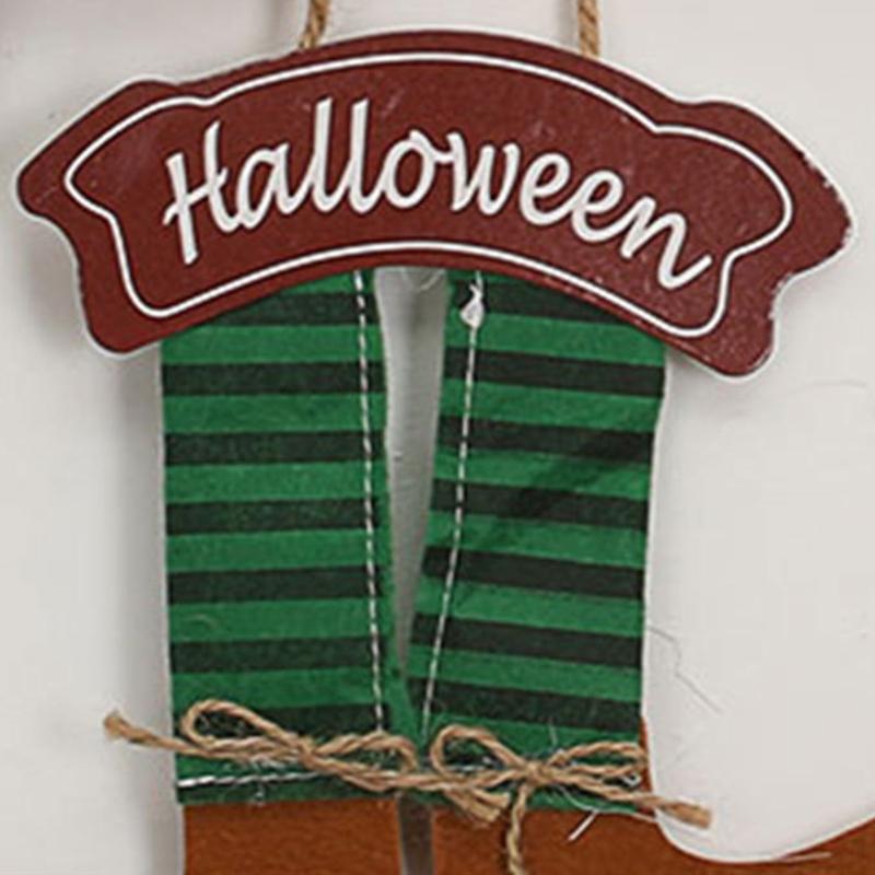 2Pcs Halloween Hanging Sign Pumpkin Ornament Fall Festival Decoration Easy Installation For Halloween Celebration