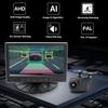 AHD 1080P PAL 7 Inch IPS Car Parking Monitor with Blind Spot Detection Radar Alarm Ai Smart Tracker Rear Backup View Camera