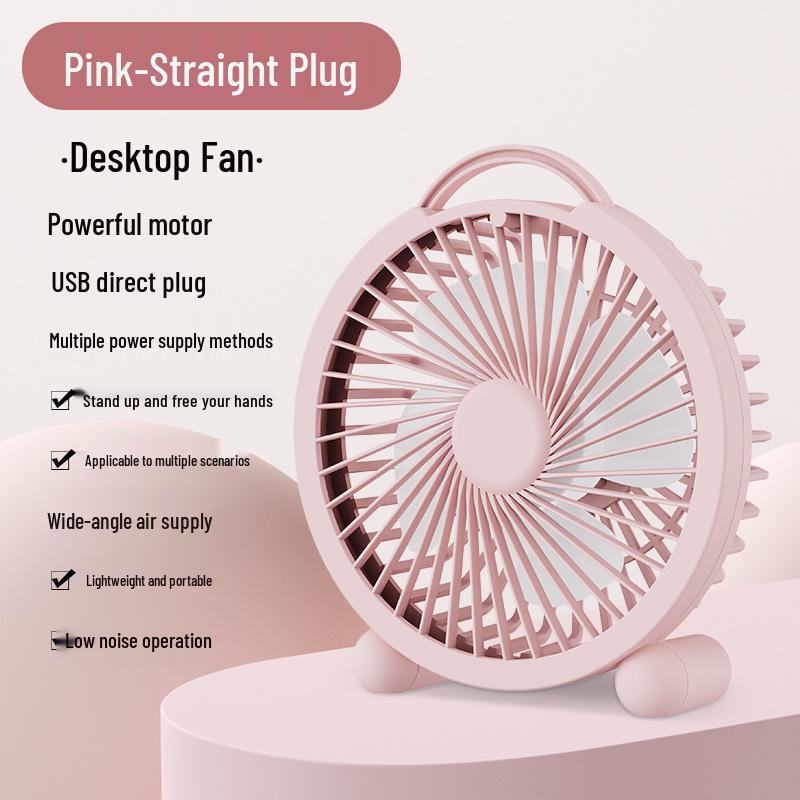 Mini USB Desktop Fan for Office, Bedroom, and Dorm