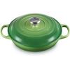 Кастрюля Le Creuset, чугун, круглая, 26 см, 2,2 л, зелёный бамбук (21180264082430)