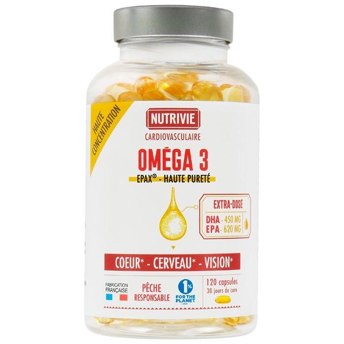 Nutrivie Oméga 3 Extra Dosé 120 Unités