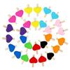 50Pcs 3cm Mini Photo Clip Color Love Wood Clip Creative Clip Photo Home Decoration Clip