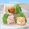 Zongzi Festivals Capybara Cartoon Keychain Stuffed Animal Doll Plush Gift Toy