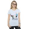 Disney Womens/Ladies Wreck It Ralph Elsa And Vanellope Cotton T-Shirt