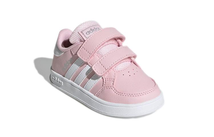 adidas Кеды для скейтбординга Neo Breaknet Низкие Розово-белые для младенцев и малышей GZ7647