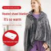 Electric Heated Blanket Shawl: Cross-Border, Velvet Warmth, Charging Cold-Protection Cloak.