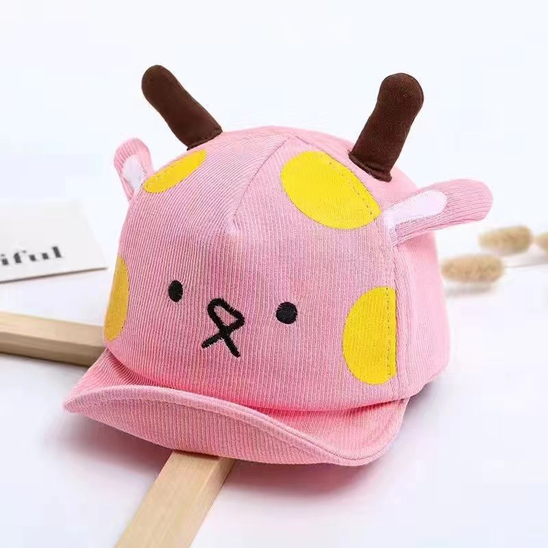 Giraf Deer Antler Baby Baseball Cap For Spring Autumn Sun Protection