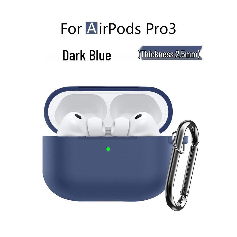 Совместимый с Apple AirPods Pro 3 Силиконовый Защитный Чехол, Чехол для Bluetooth Наушников