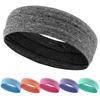 Versatile Sweat-Wicking Elastic Sports Headband for Yoga, Tennis, Basketball, and Fitness