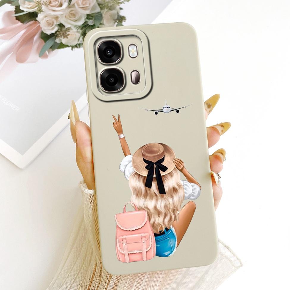 Для Oppo A6s 5G CPH2789 Чехол Для Oppo A6s 4G CPH2815 Корпус Силиконовый Роскошный Модный Кавайный Милый Расписной Ударопрочный Чехол для Телефона