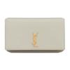 Ysl Cassandre Монограмма Кожаная Сумка для Телефона Женские сумки Винтажно-Белый 635095-0U40J-9207