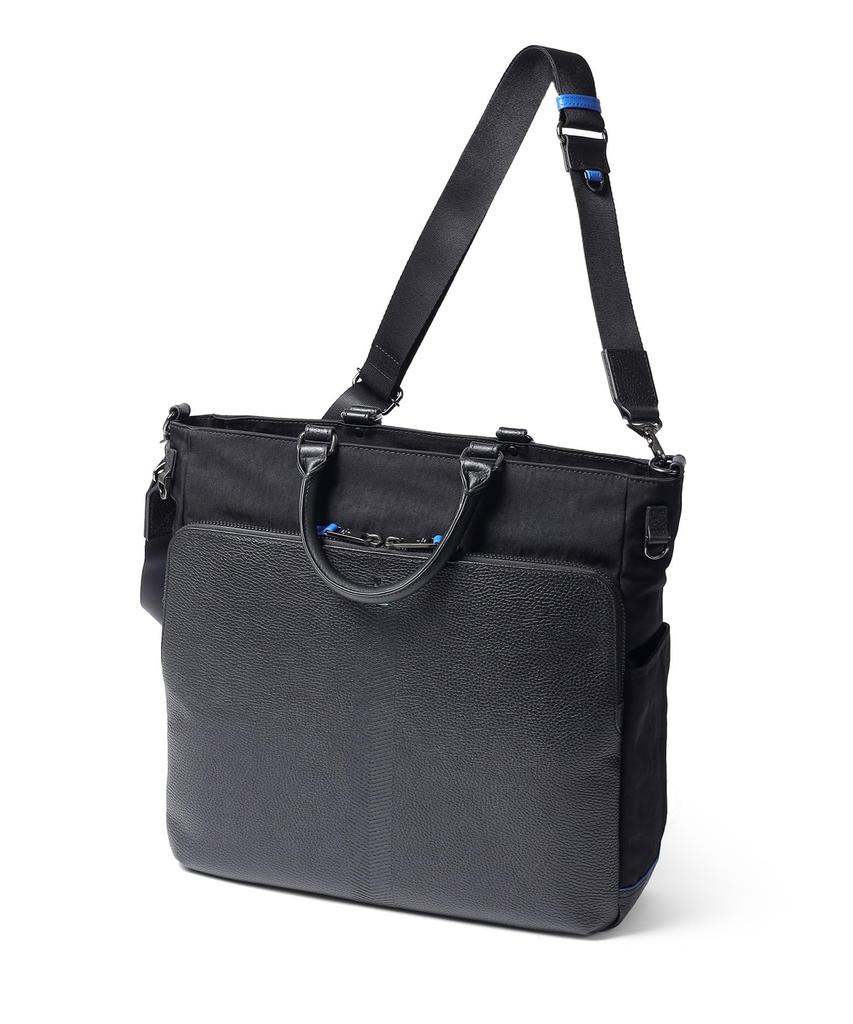 Мужская черная сумка-тоут Lanvin en Bleu