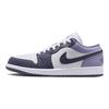 Air 1 Low White Indigo Haze Мужские кроссовки Фиолетовый 553558-145