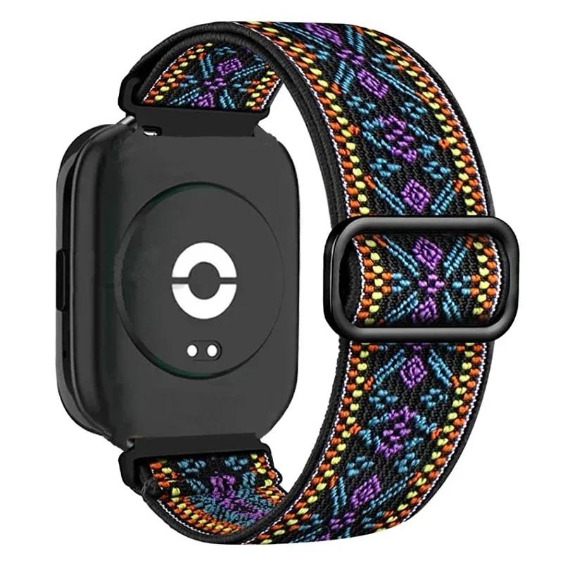 Нейлоновый ремешок для Redmi Watch 3 Active/Lite, эластичный сменный браслет на запястье, ремешок-браслет для Redmi Watch 3 Lite