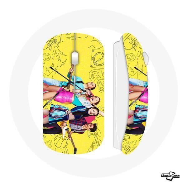 Souris sans fil - Go - Vive à ta manière - Jaune - Clé USB wifi incluse - Compatible Mac et PC