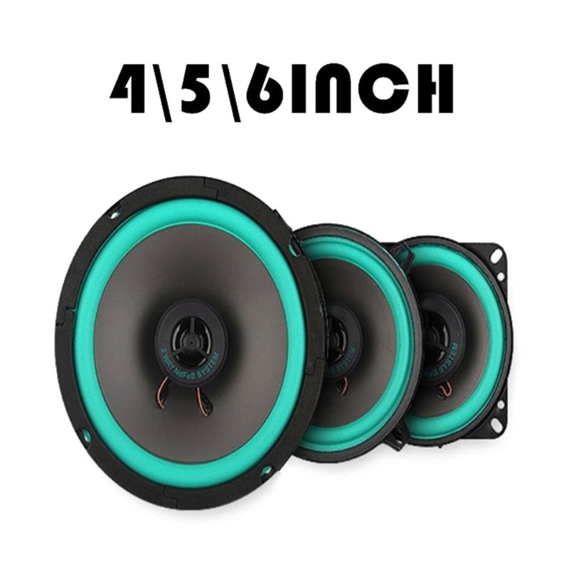 HiFi коаксиальный динамик для приборной панели, передних дверей, аудиосистема, стереозвук, полнодиапазонный громкоговоритель для автомобиля.