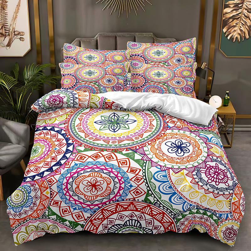 Модная технология, постельное белье с 3D цифровой печатью, пододеяльники, наволочки