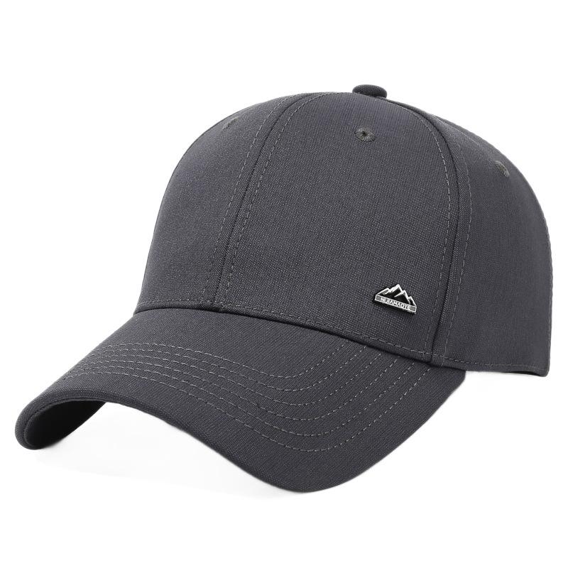 Hat Men'S Spring And Autumn Cap Simple Versatile Baseball Cap Sunscreen Men'S Middle-Aged Outdoor Casual Shade Sun Hat