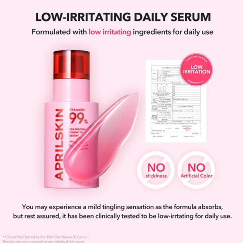 Aprilskin TXA Niacinamide Toning Shot 99 Сыворотка 30 мл