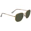 Ray Ban HexaGonal LeGend Зеленые Классические G 15 Шестиугольные Солнцезащитные Очки Rb3548 919631 54