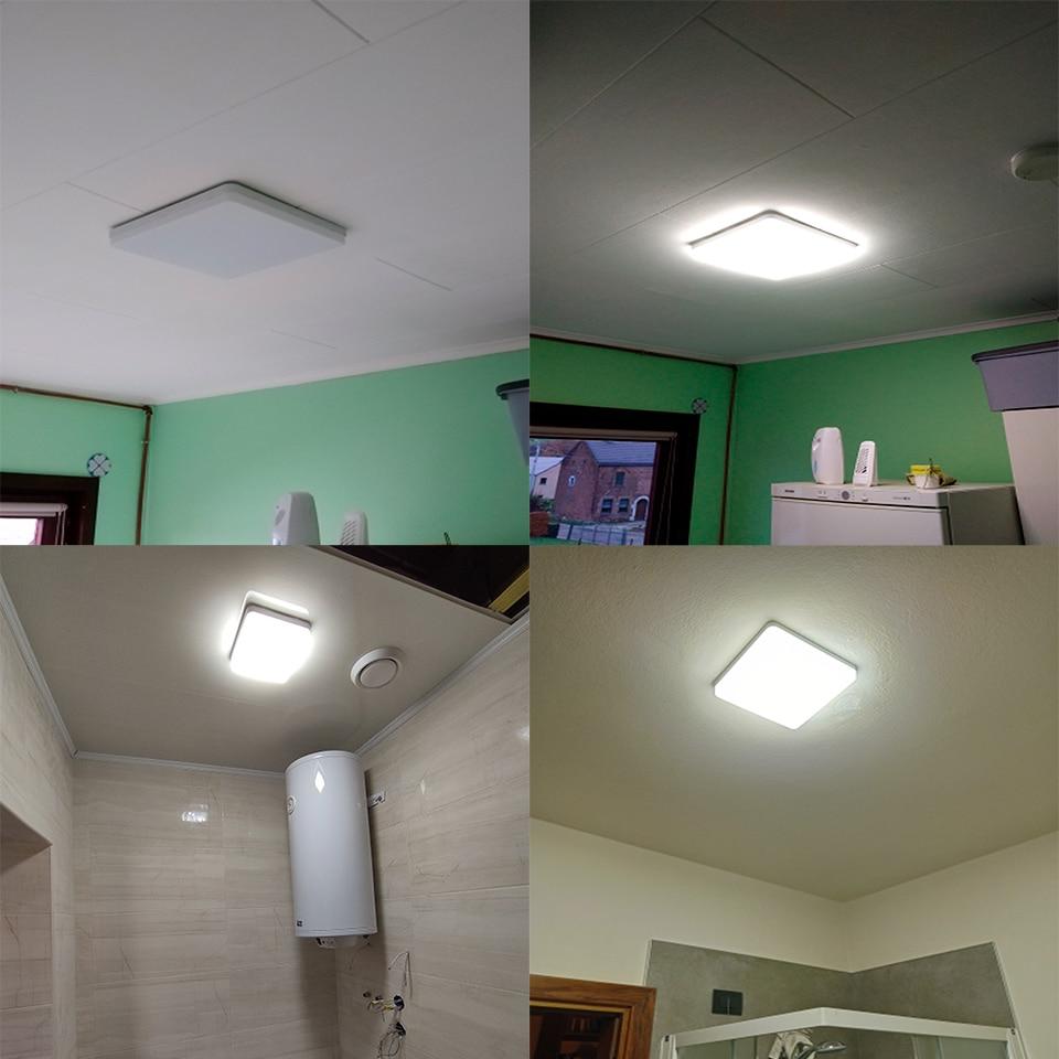 Square Led Ceiling Lamp Indoor Lighting 20w 30w 50w Ceiling Light for Bedroom Living Room
