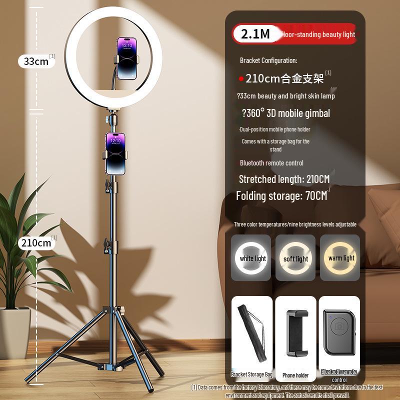 2025 Mobile Phone Selfie Light: Live Stream & Desktop Beauty Lighting