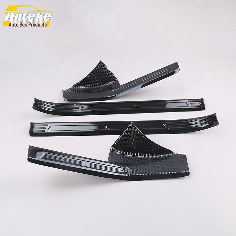 T-CROSS 19 Комплект декоративных накладок: Накладки на пороги, Наклейки на педали приветствия бампера багажника