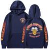 West Coast Choppers Flame Graphic Print Hoodie