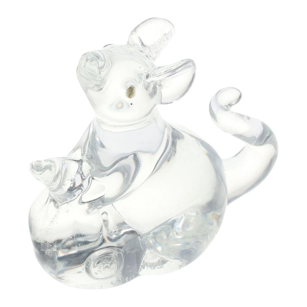 Crystal Home Decoration and Accessories Colorful Rat Ornament New Crystal Rat Ornament Home