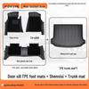 Seven-Seater TPE Waterproof & Dirt-Proof Floor Mats for Buick GL8 652T