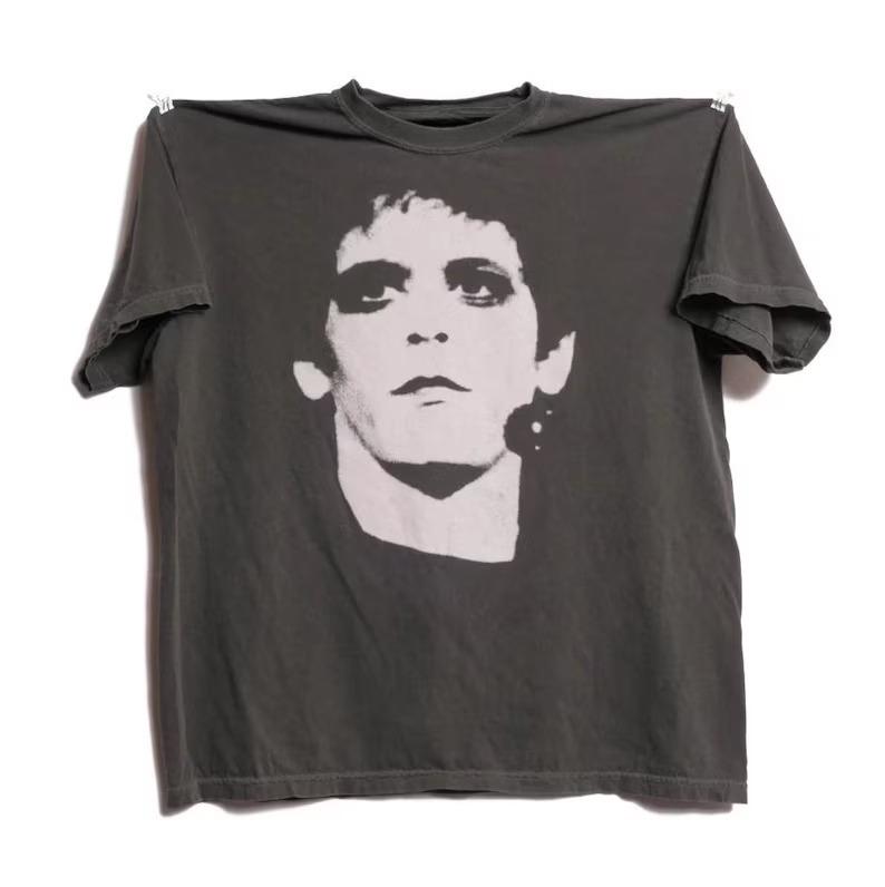 Talking Heads Band Vintage Photo T Shirt Retro Rock Music Graphic Short Sleeve Oversized O Neck Tee Old Concert Casual Summer Top For Men Women