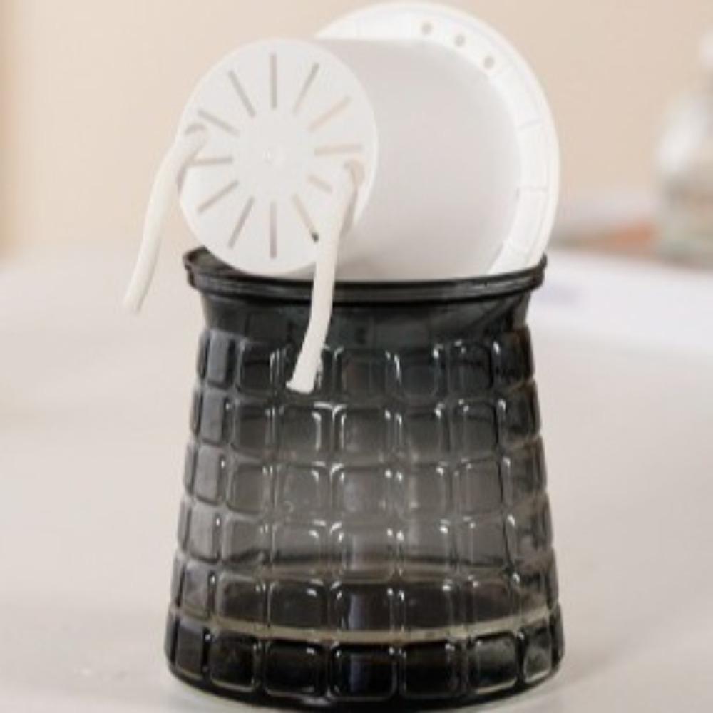 Self Watering Hydroponic Plants Pot Plastic Office Bonsai Decor