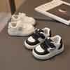1-6 Years Old Baby Learning Shoes Foot Length 11-15cm Sports Shoes Soft Bottom Non-slip Casual Shoes Light White Shoes