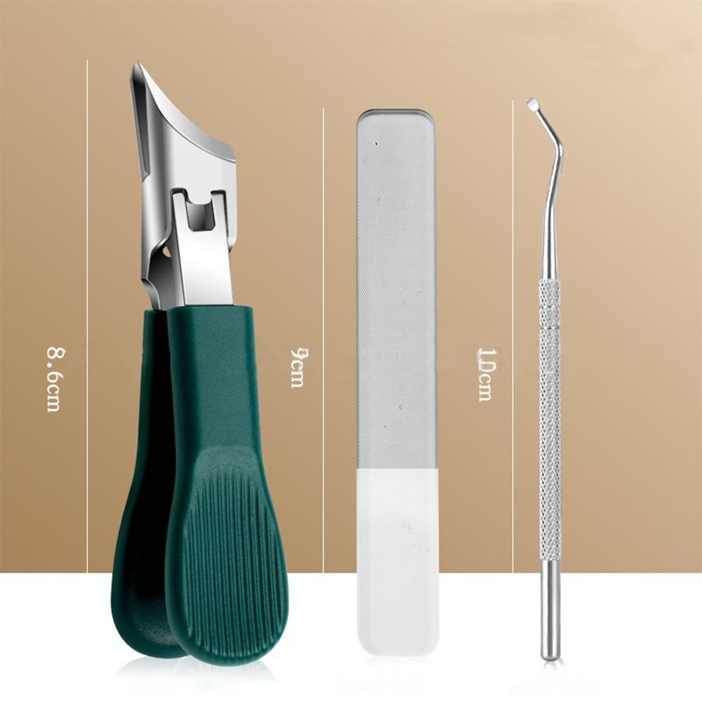 Ножницы для ногтей с косым лезвием и защитой от брызг, клюв орла, новые маникюрные инструменты