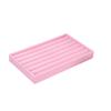 1PC, Flocking Jewelry Box Jewelry Tray, Color: Pink