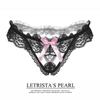 Female Underwear Lace Seamless Thongs Women's Pants Sexy Pearl G-String Women Crotchless Breathable Sleepwear