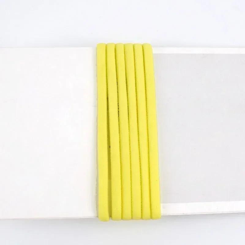 5/10/20 метров Эластичная лента 3/5 мм Цветной полиамидный шнур Декор Резиновая лента Масляное ядро Кольцо для волос Эластичные шнуры Швейные принадлежности