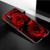 Beautiful Rose Picture Phone Case For Xiaomi Redmi Note 11 10 9 8 Pro 11T 5G 10T 10S 9S 9T 9i 9C 9A 8T Soft TPU Black Cover