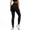 Ribbed Yoga Pants High Waisted Gym Leggings Sport Women Fitness Seamless Female Legging Tummy Control Running Training Tights