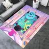 Коврик для офиса Корпорация монстров. Тема: 3D-печатный противоскользящий ковер - Машинная стирка для гостиной
