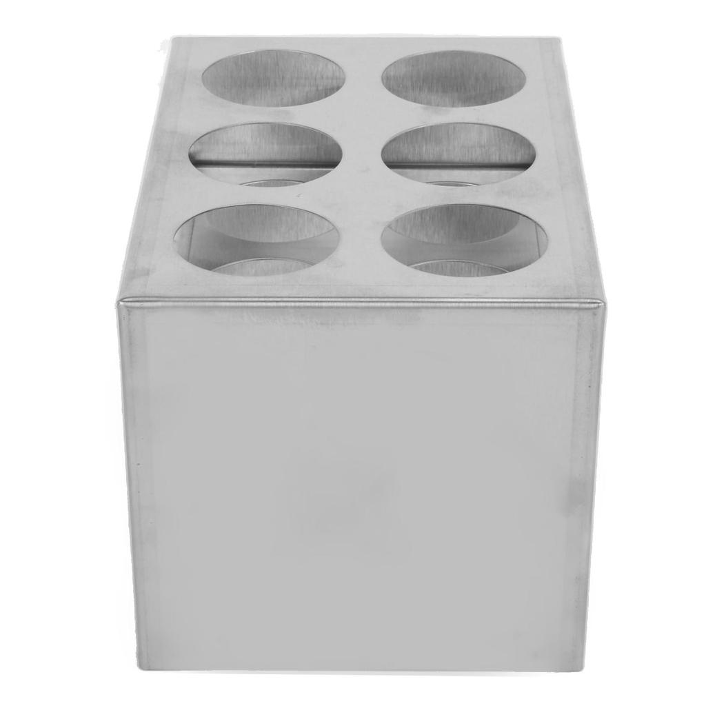 Test Tube Holder 304 Stainless Steel 6 Hole 3 Layer Laboratory Stand Rack for 32mm Tubes