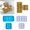 Kitchen Egg Holder Moulds Egg Storage Epoxy Mold Organizer Silicone Resin Molds for DIY Crafts Restaurant Camping Picnic