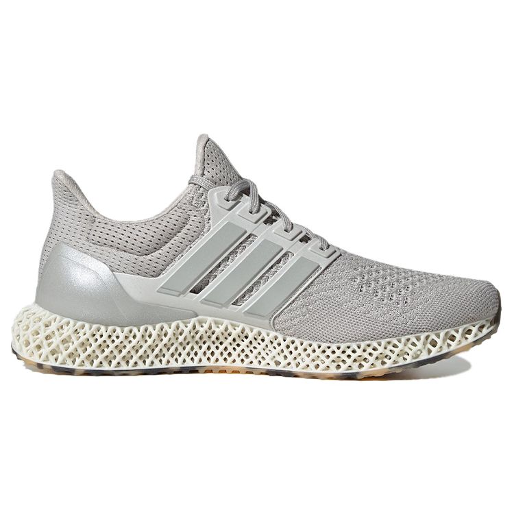 Adidas Ultra 4D Grey Gold Metallic Unisex Sneakers Grey-Two Grey-One IG2260