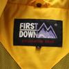 FIRSTDOWN 90-е Старая нейлоновая куртка с длинным рукавом L Темно-синий система Сетчатая подкладка Мужская Б/У